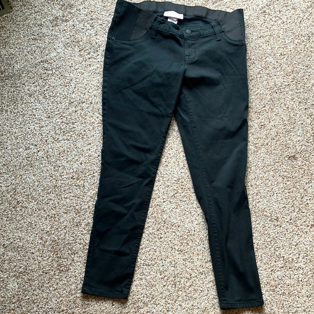 Isabel Maternity side panel skinny jean